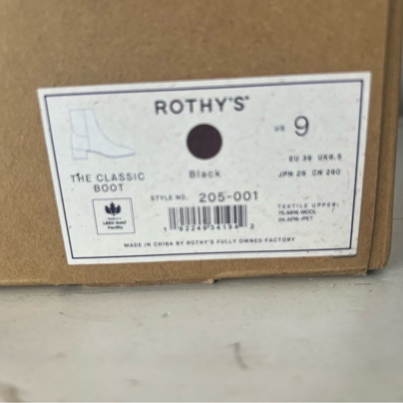 🤩 Rothy’s The Classic Boot in Black EXCEPTIONAL Condition! - Picture 10 of 11